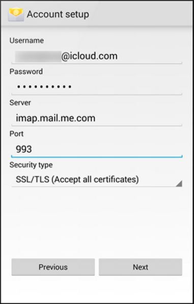 Setting Up iCloud Email Login on Android Devices
